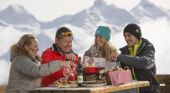 Fondue in St Moritz