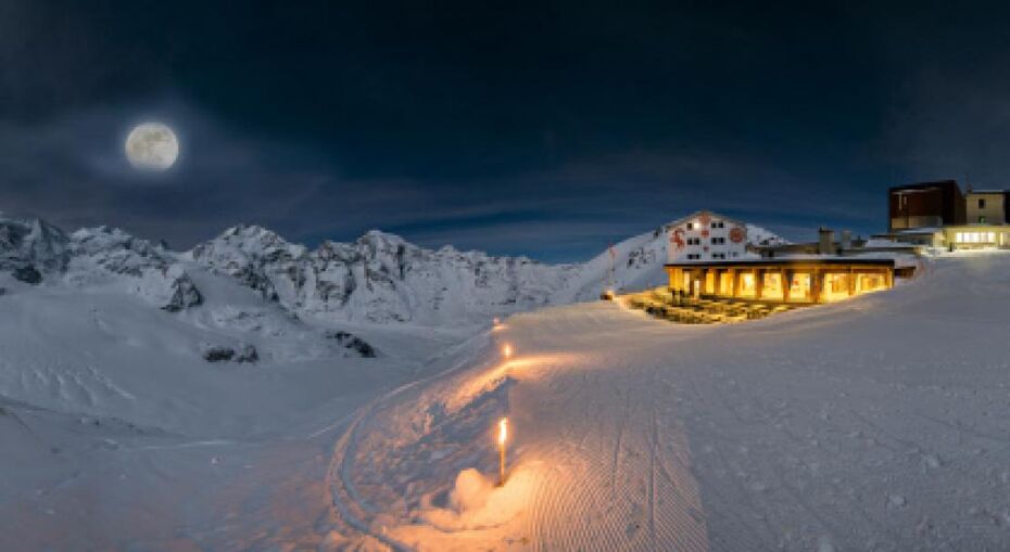 Full Moon over St Moritz