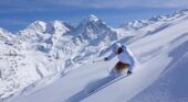 Powderfield in St Moritz