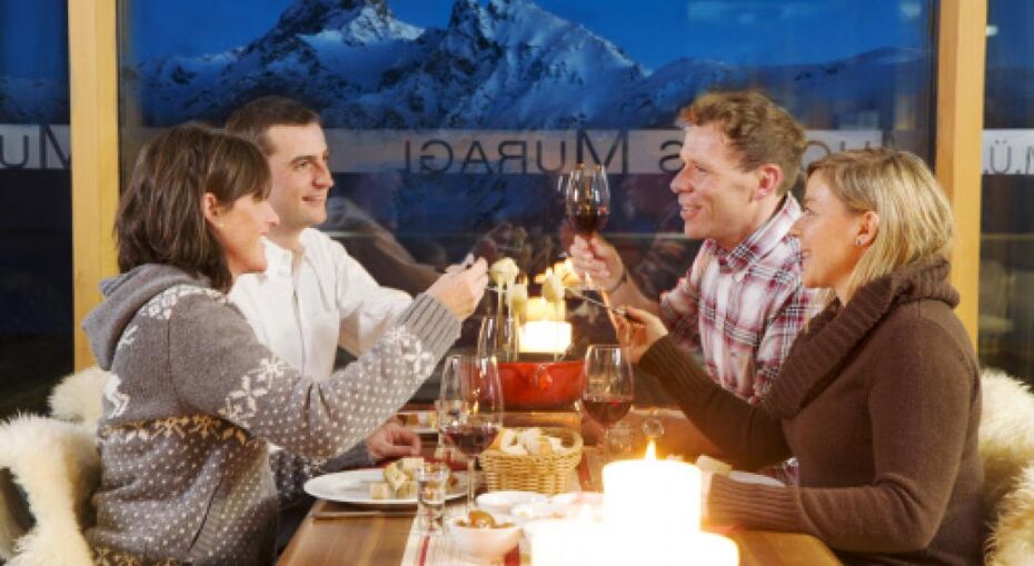 Restaurant in St Moritz