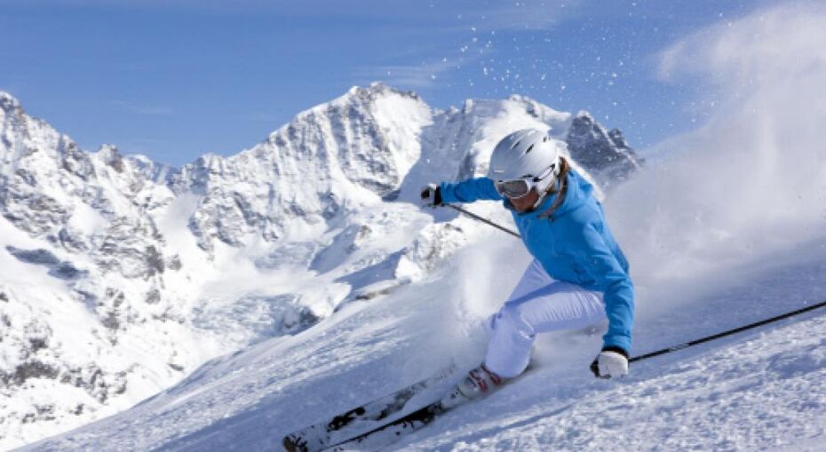 Skiing in St Moritz