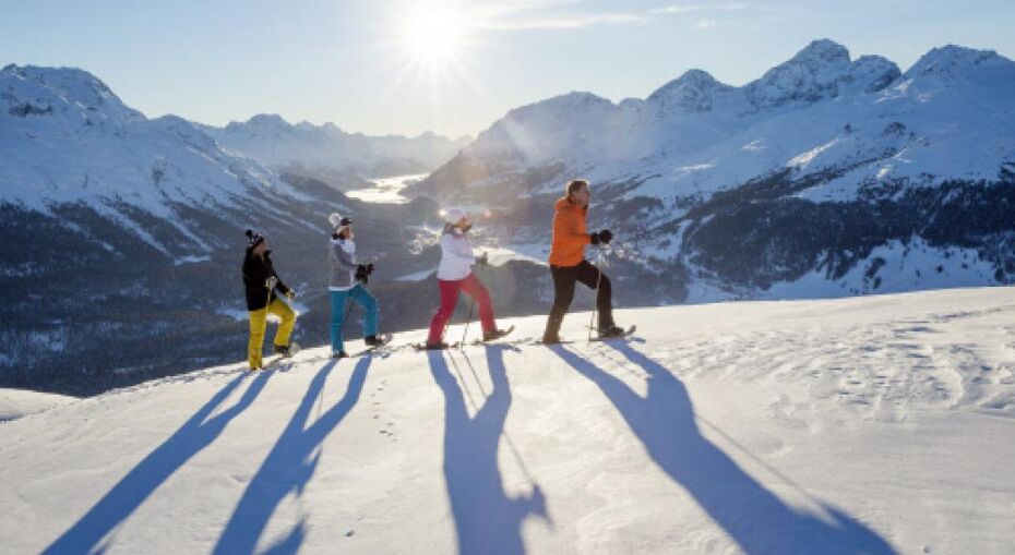 St Moritz Snowshoeing