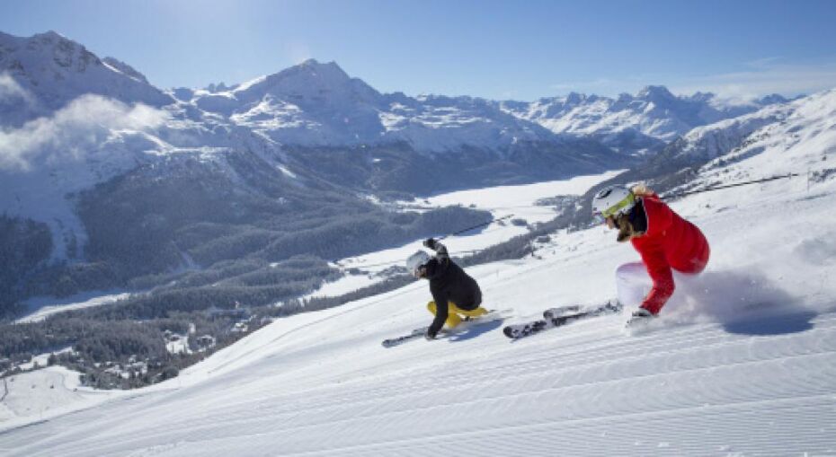 St Moritz Skiing