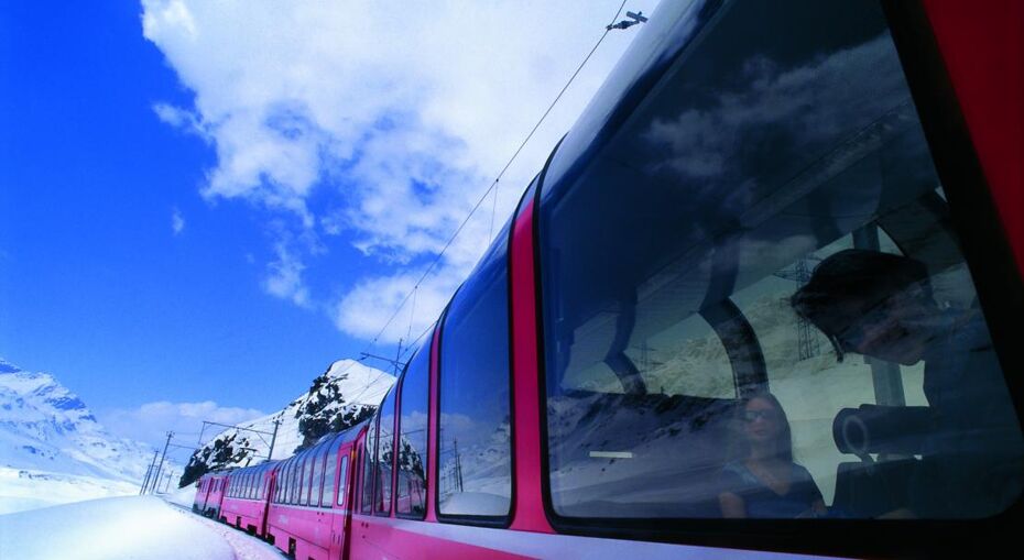 St Moritz by Rail