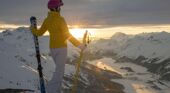 Sunset in St Moritz
