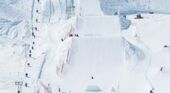 Tbar and park in St Moritz