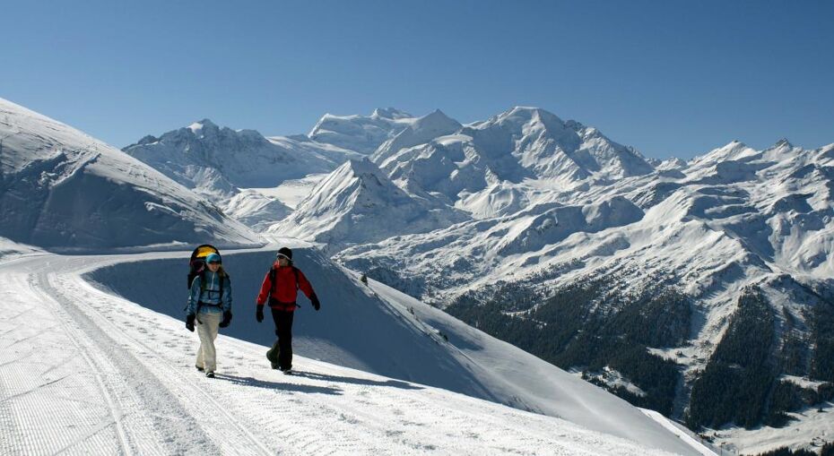 Walking in Verbier