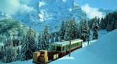 The train in Wengen