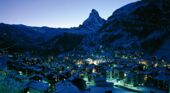 Zermatt at night