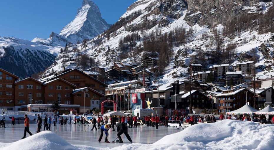 Curling Tournament in Zermatt
