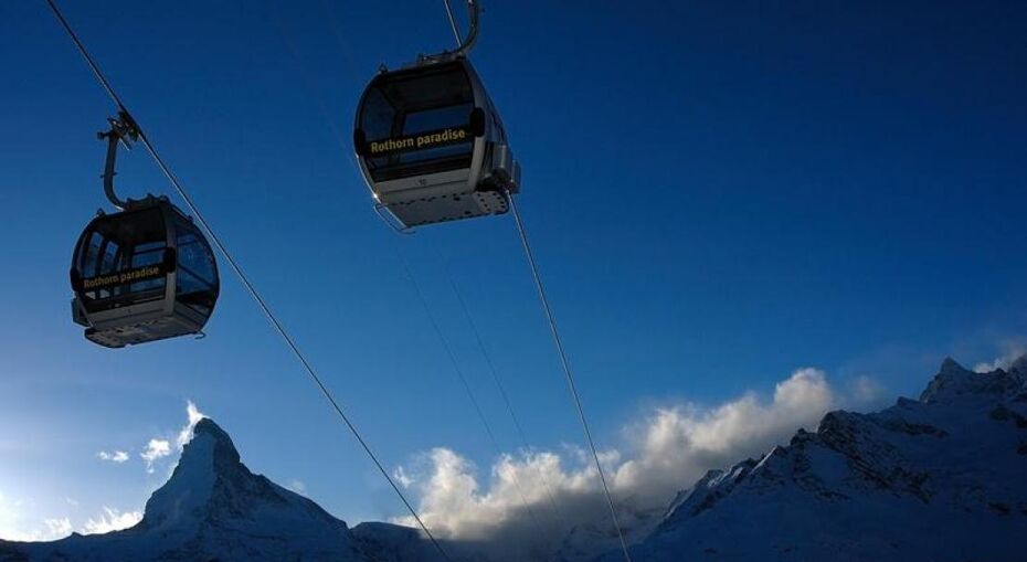 Telecabine in Zermatt