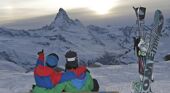 Sunset views in Zermatt