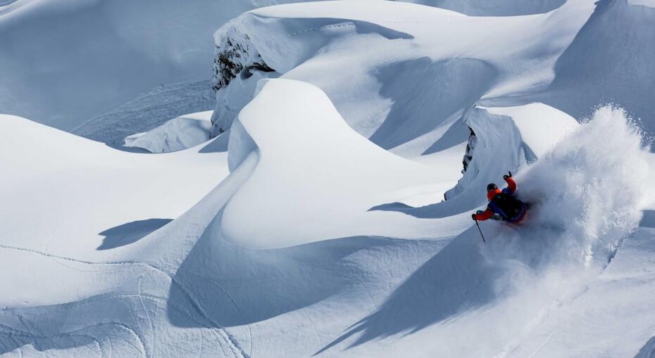 Off piste in Zermatt