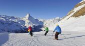 Skiing in Zermatt