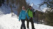 Winter hike in Zermatt