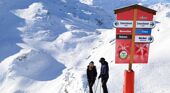 Courchevel skiers