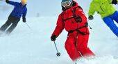 Ski lesson in St Gervais