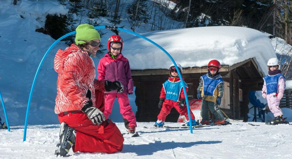 Kids slopes in St Gervais