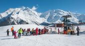 Drag lift in St Gervais