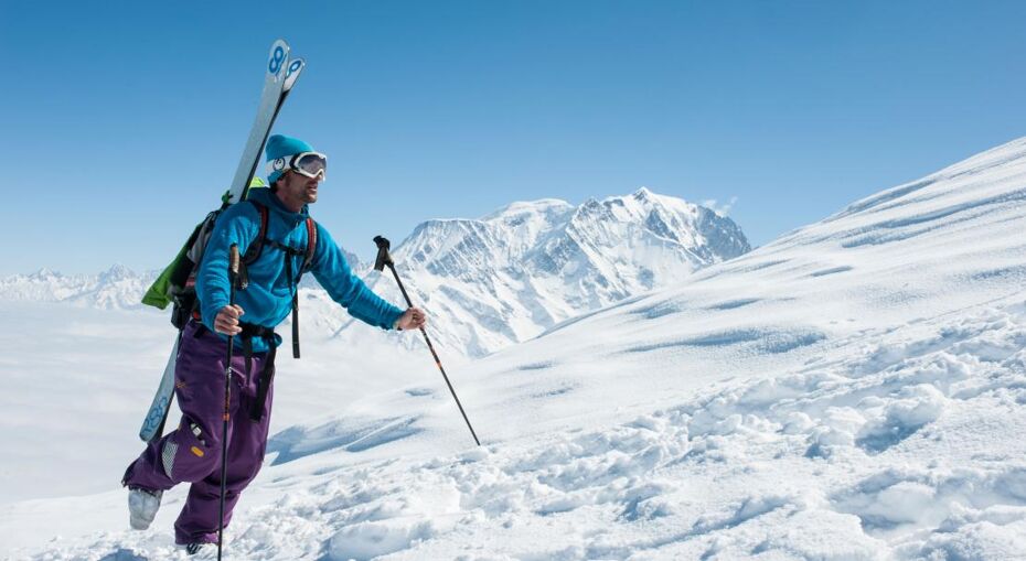 Off piste in Saint Gervais