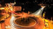Saint Gervais at night