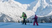 Snowshoeing in Saint Gervais