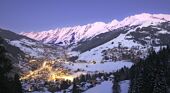 Dusk in La Clusaz
