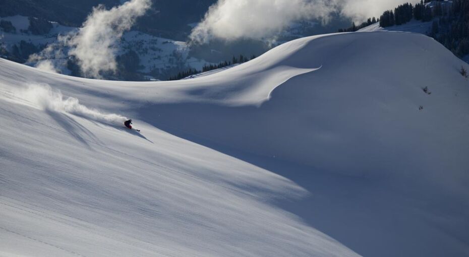 Incredible skiing in La Clusaz