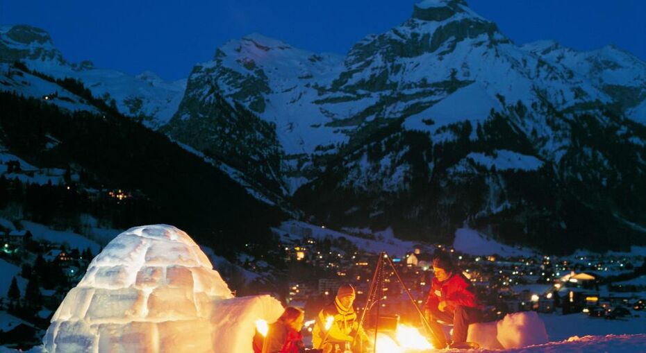 Igloo in Engelberg