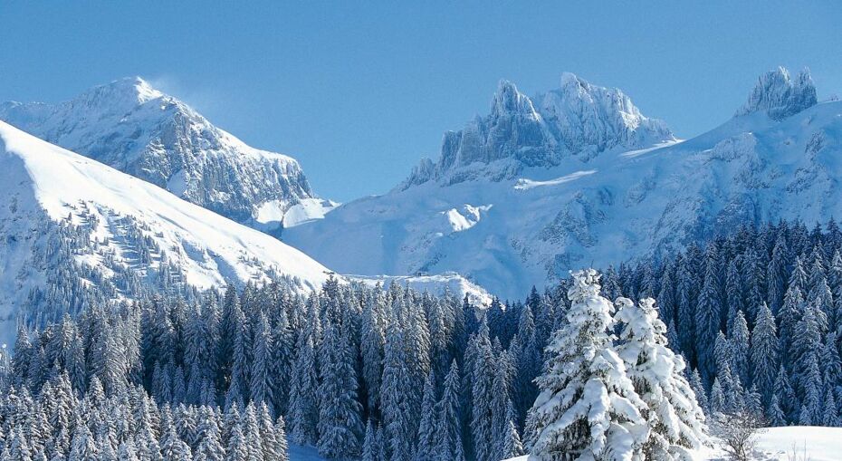 Mountain range in Engelberg