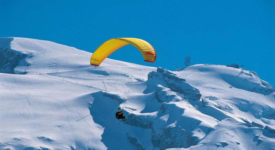 Parapenting in Engelberg