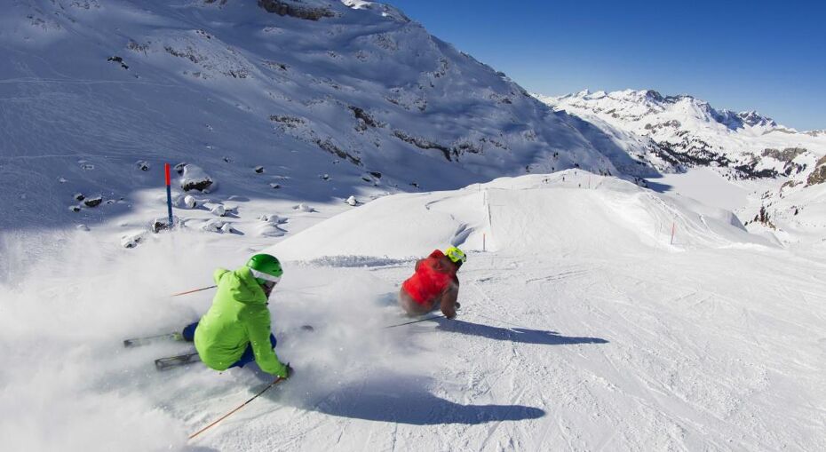 Quiet pistes in Engelberg