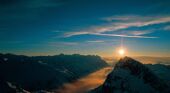 Sunset in Engelberg