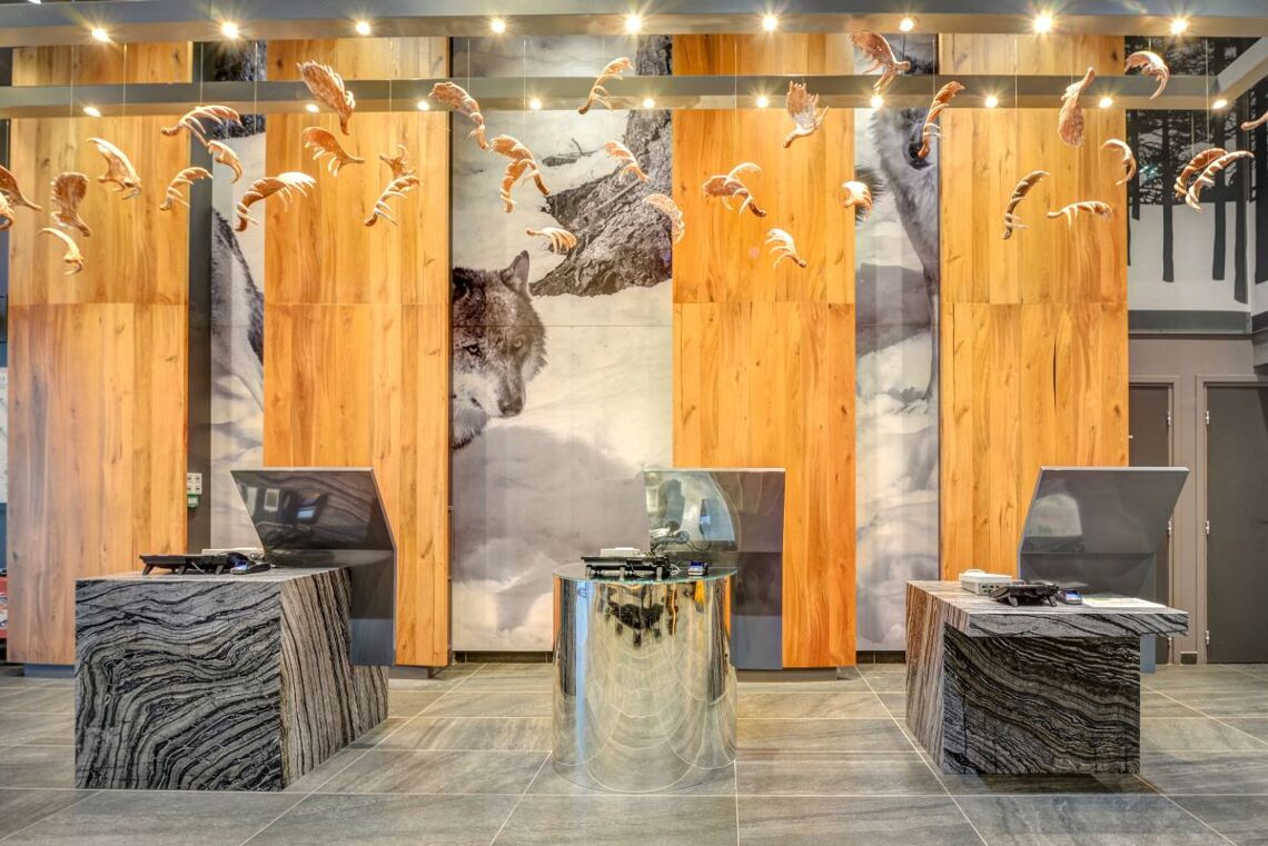 Alpina Eclectic Hôtel & Spa, Reception