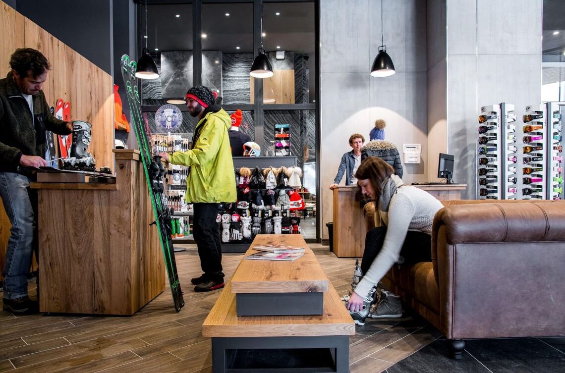 Alpina Eclectic Hôtel & Spa, Ski Shop