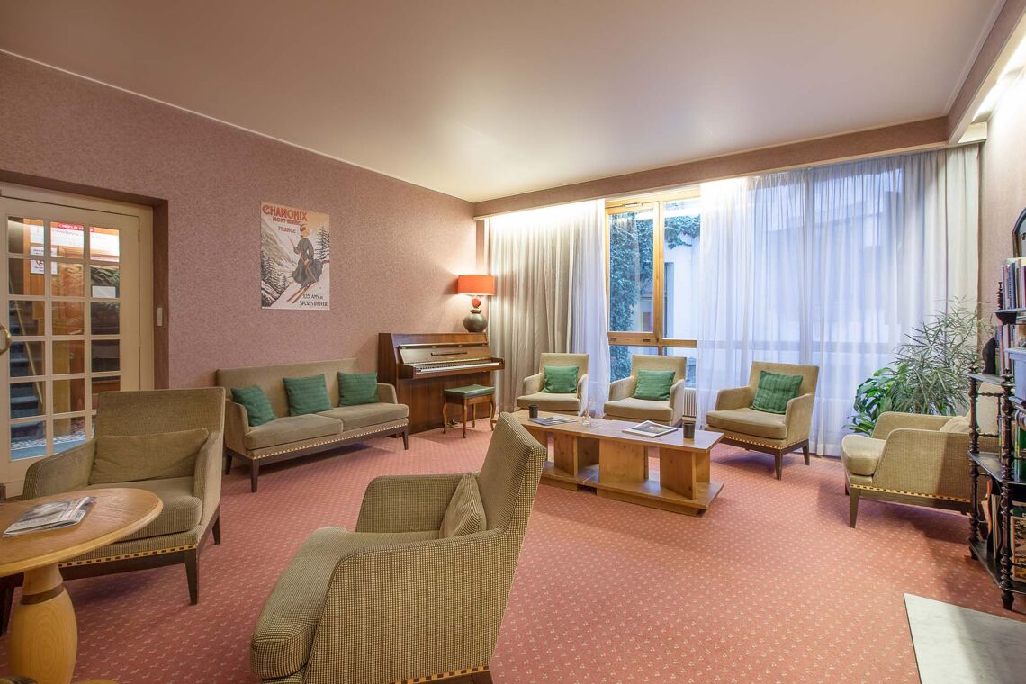 Lounge, Hôtel Croix Blanche Chamonix