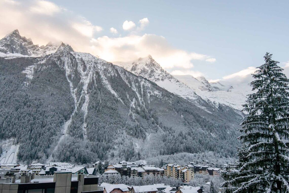 Balcony view Chalet Hôtel Le Prieuré & Spa, Chamonix