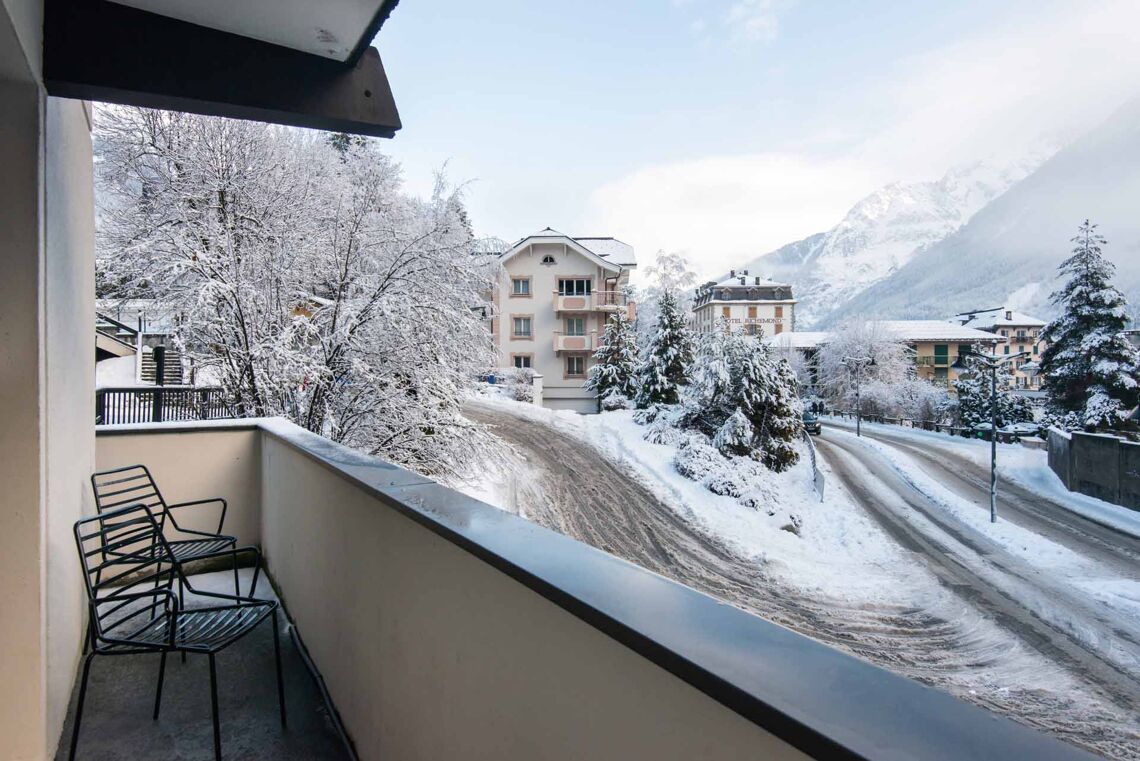 Balcony view Chalet Hôtel Le Prieuré & Spa, Chamonix