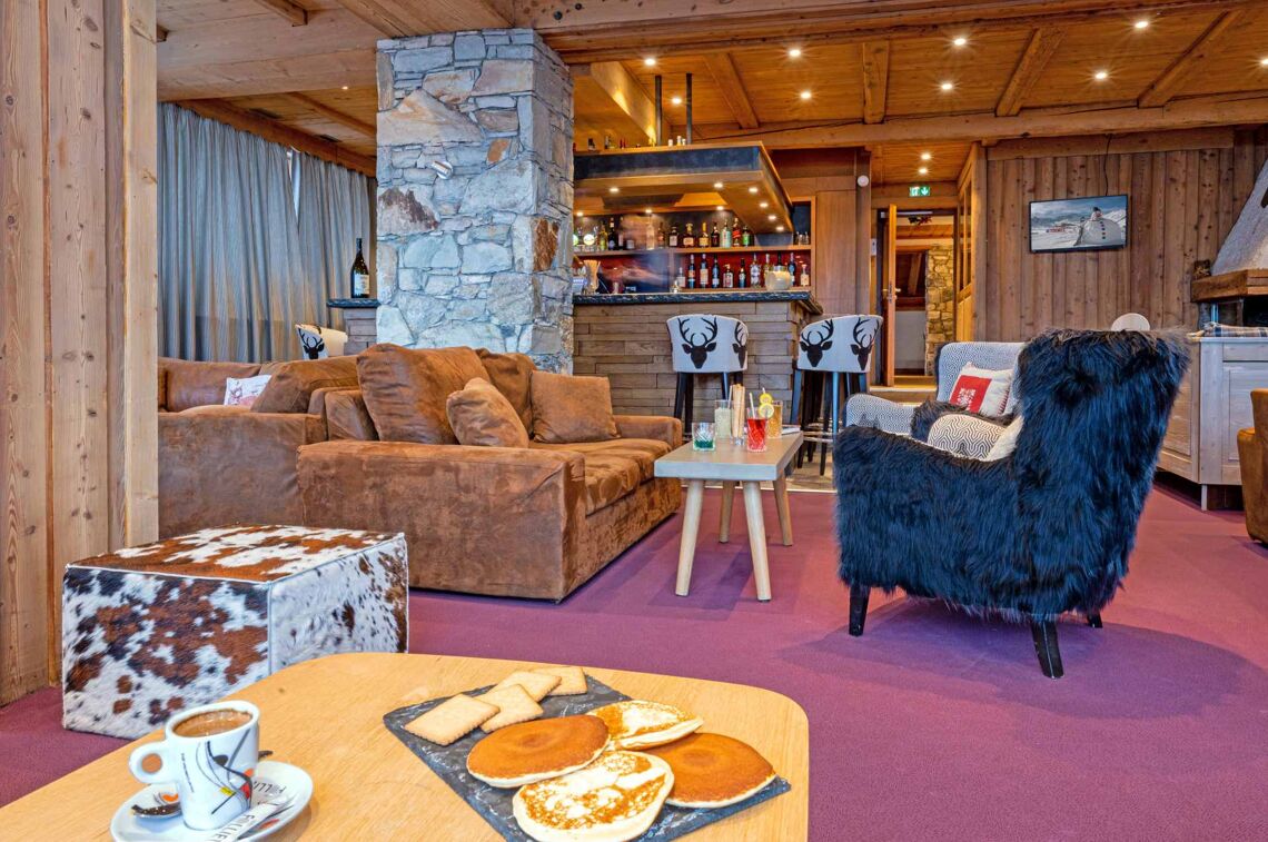 Hotel L'Aiguille Percee, bar, Tignes, Les Etincelles