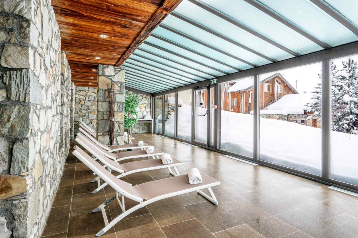 Hotel L'Aiguille Percee, relaxing room, Tignes, Les Etincelles
