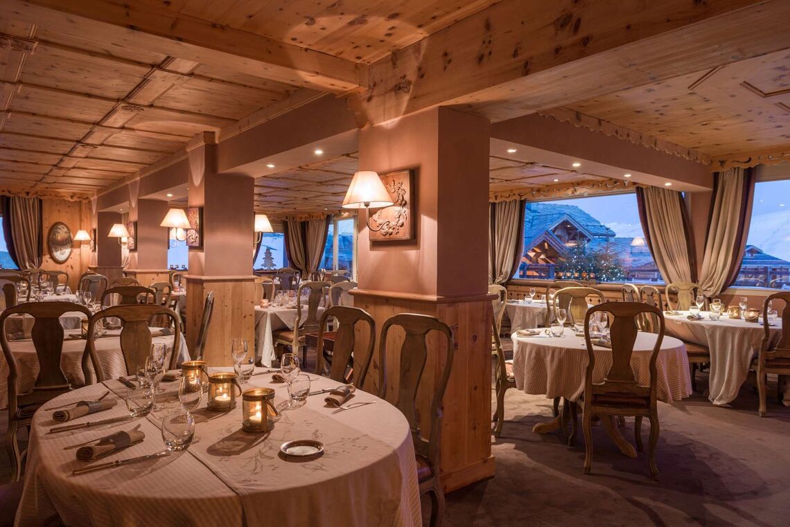 Hotel Au Chamois d'Or, Restaurant, Les Etincelles, Alpe d'Huez