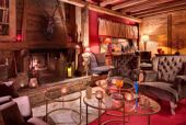 Hotel Au Chamois d'Or, library, Les Etincelles, Alpe d'Huez