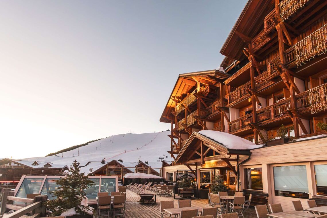 Hotel Au Chamois d'Or Exterior, Les Etincelles, Alpe d'Huez