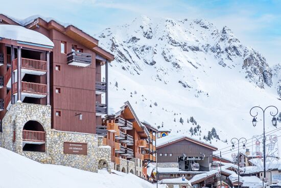 La Plagne, Residence Les Gemeaux, exterior