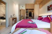 Hotel Alhena, Flaine, MGM, hotel room