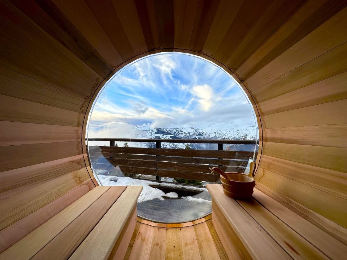 La Cachette Les Arcs Outdoor Sauna