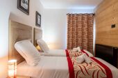 Residence & Spa L'Alpaga, CGH,bedroom,  La Toussuire  