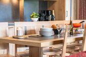 Residence & Spa L'Alpaga, CGH, kitchen,  La Toussuire  