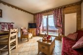 Les Cimes Blanches, La Rosiere, living area