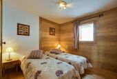 Les Cimes Blanches, La Rosiere, twin bedroom